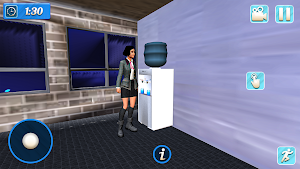Sakura High School Girl Sim 3D Screenshot 3