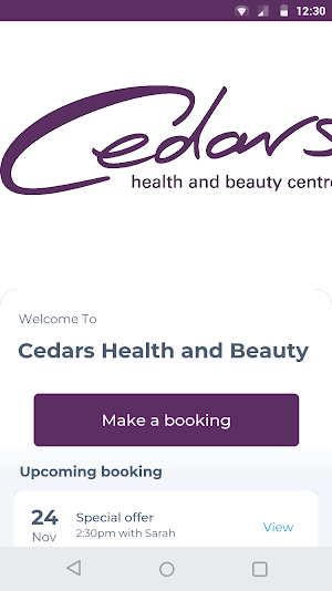 Cedars Health and Beauty Screenshot 0