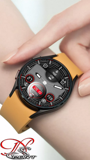 [N-SPORT364] Red Custom Watch Screenshot 0