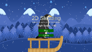 2D Sledding Screenshot 0