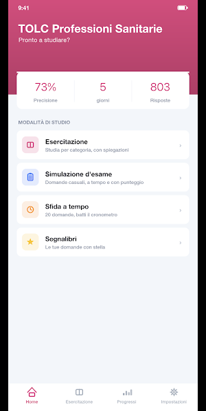 TOLC Professioni Sanitarie Screenshot 0