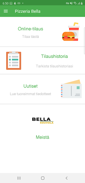 Pizzeria Bella - Kouvola Screenshot 1