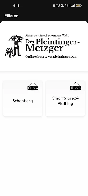 Pleintinger Bestell-App Screenshot 1
