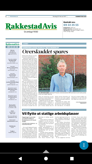 Rakkestad Avis eAvis Screenshot 1