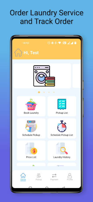 Kleenkraft Laundry App Screenshot 2