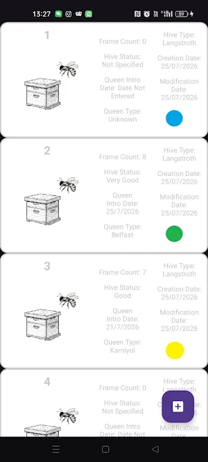 VizzBees - Beekeeping App Screenshot 1