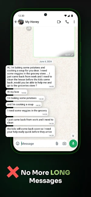 Chatbot AI - Message Summary Screenshot 2