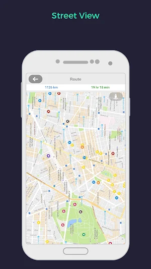 Street View, Near By, Distance Calculator Live Map Screenshot 2