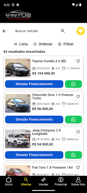 Virtus Multimarcas Screenshot 1