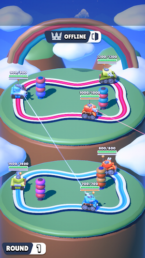 Tank 3 vs 3 Online Screenshot 1