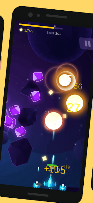 Neon Orbit Strike Screenshot 2