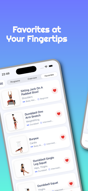 Fitnessly – Workout Programs Screenshot 1