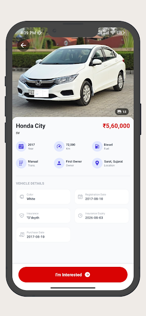 WheelsDeal MarketPlace Screenshot 3