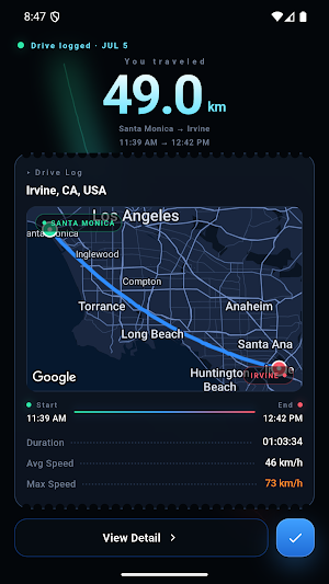 DashLog - Ride & Drive Tracker Screenshot 2