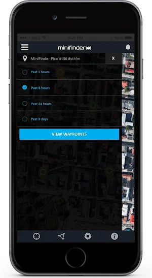 MiniFinder GO - GPS Tracking System Screenshot 3
