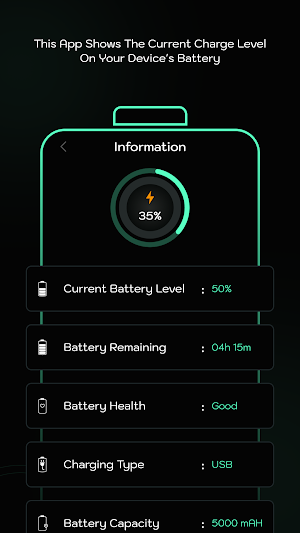 Battery Indicator On Screen Screenshot 2
