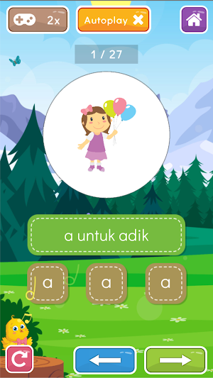 Belajar ABC Fonik + Suara (B. Malaysia) Screenshot 1