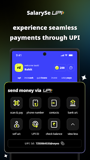 SalarySe: UPI, Credit, Rewards Screenshot 1
