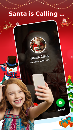 Prank Call Santa Claus & Chat Screenshot 0