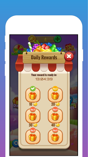 Match-3 fruice puzzle game Screenshot 3