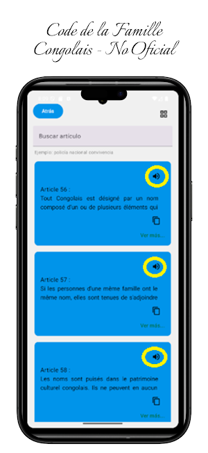 Code de la Famille Congolais Screenshot 0