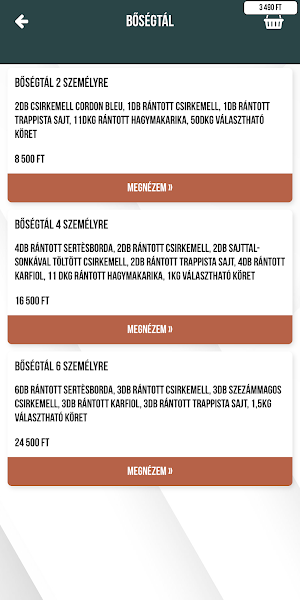 Sólyom Ételbár Screenshot 3