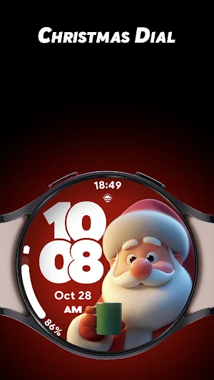 Christmas Dial - Watch face Screenshot 0