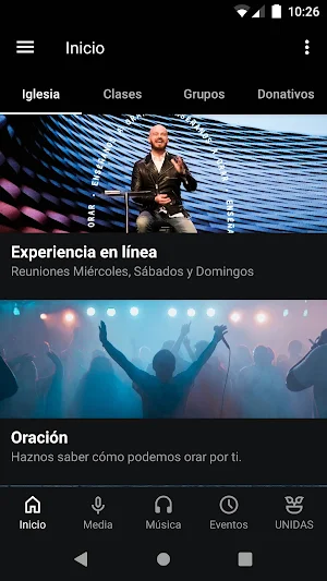 Más Vida app Screenshot 0