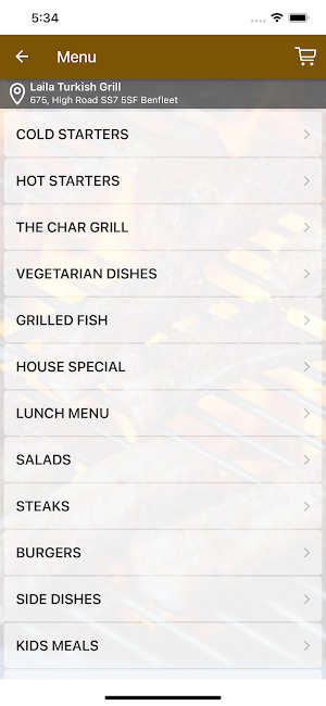 Laila Turkish Grill Screenshot 2
