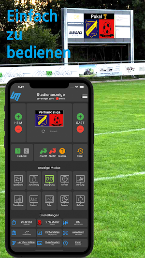 Ultimess Stadionanzeige Screenshot 1