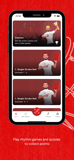 DholTime Screenshot 1