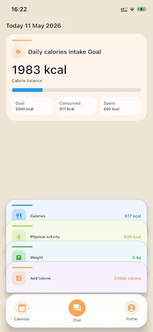 YouCC: AI Calorie Counter Screenshot 0
