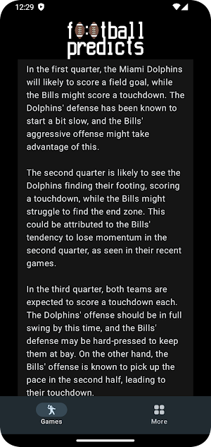 FootballPredicts: Tips & Picks Screenshot 3