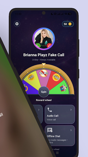 BriannaPlayz Fake Call & Chat Screenshot 1