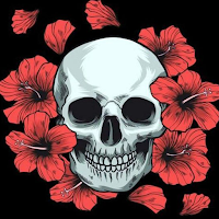 Skull Tattoo Wallpaper 4K