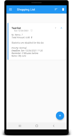 My Shopping List Screenshot 0
