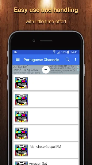 TV Portugal Channel Data Screenshot 1