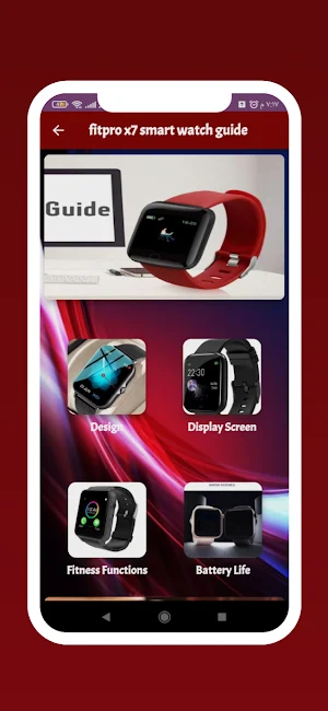 fitpro x7 smart watch guide Screenshot 0