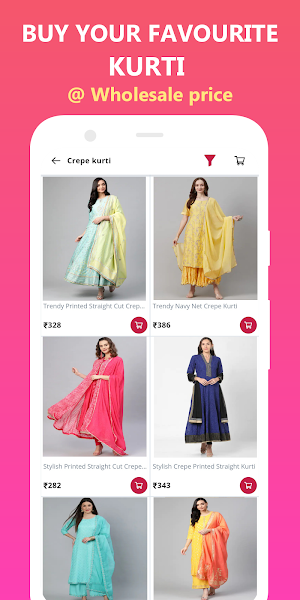 Kurti Online Shopping - Anarkali Shopping App Screenshot 0