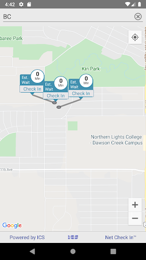 Net Check In - Northern Health Screenshot 0