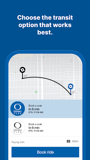 Connect Transit App Screenshot 1