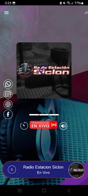 Radio Estación Siclon Screenshot 1