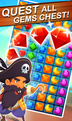 Pirate Jewels Treasure - Jewel Matching Blast Screenshot 3