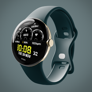 Roook Digital Sport Watchface Screenshot 3