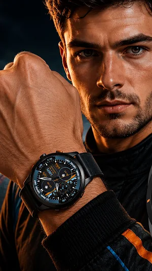 Racer Watch Face 168 Screenshot 0