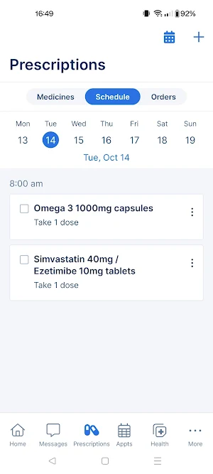 Bosworth Pharmacy Screenshot 2