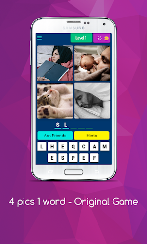 4 pics 1 word - Original Game Screenshot 0
