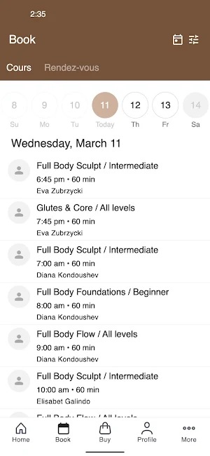 ForMe Pilates Studio Screenshot 1