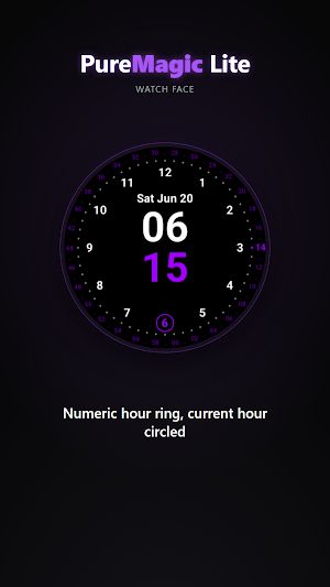 PureMagic Lite - Watch Face Screenshot 3