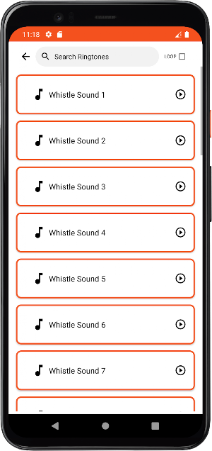 Whistle Sounds Screenshot 2